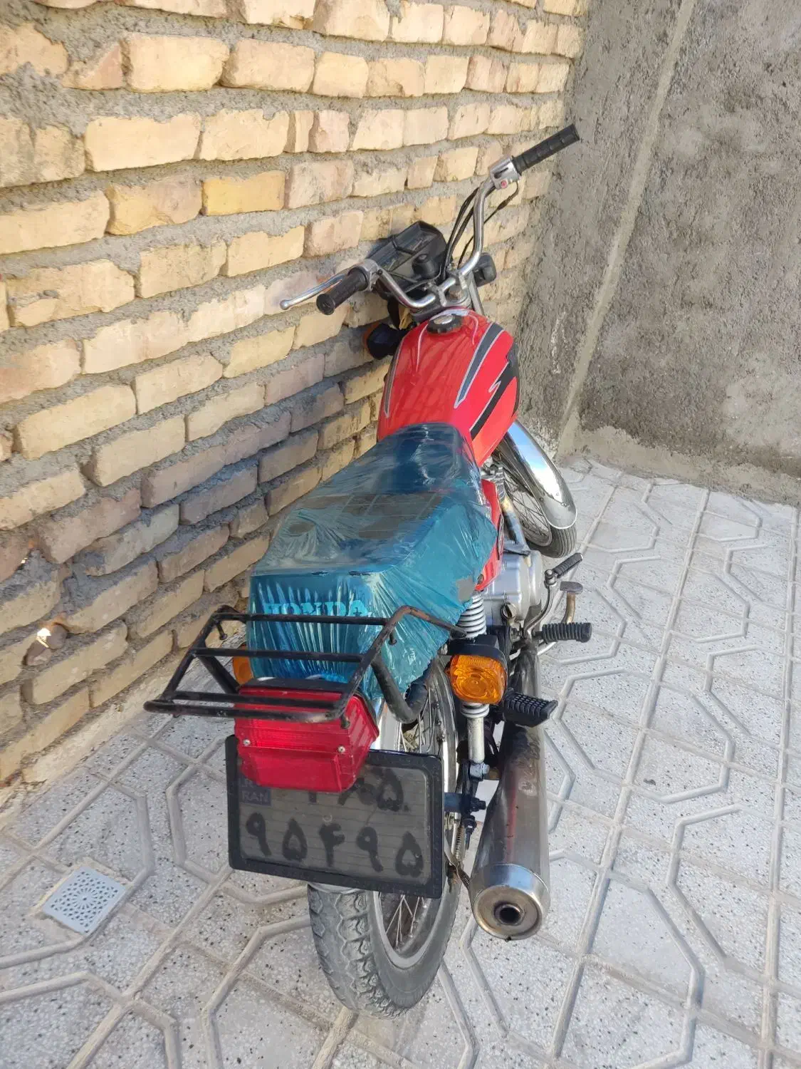 موتور هندا 125 قرمز|موتورسیکلت|قائن, |دیوار