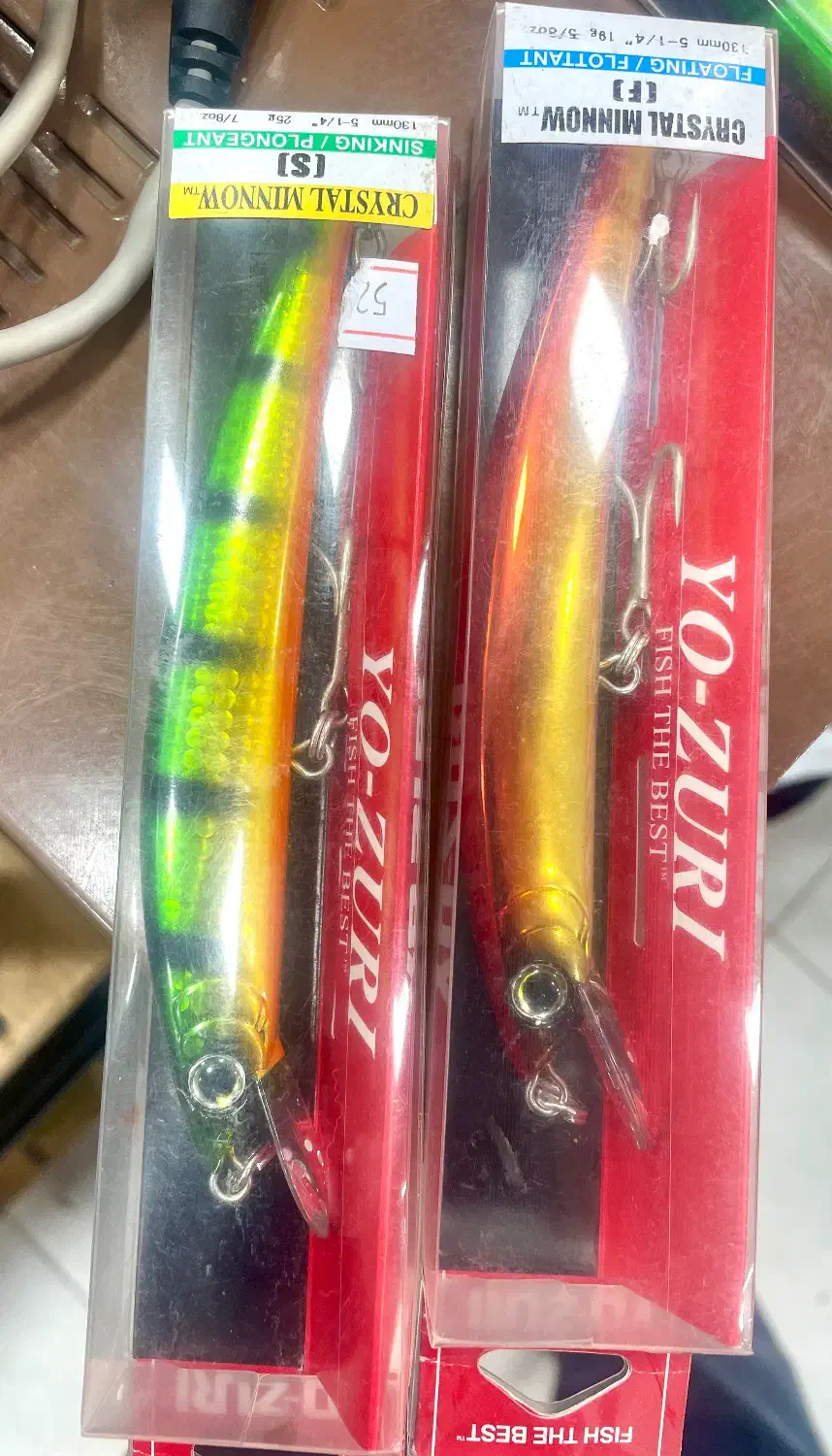 لورهای سینک و فلوت برند محبوب و مطرح Yo-Zuri ژاپن|ماهیگیری|بندرعباس, |دیوار