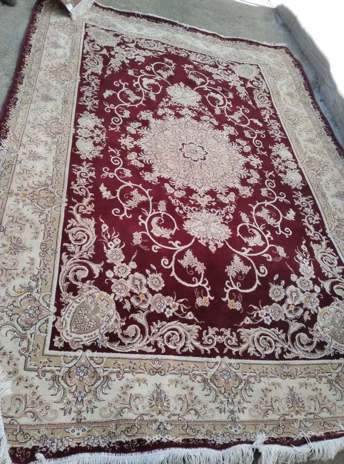 چهارتخته فرش شش متری|فرش|پاوه, |دیوار