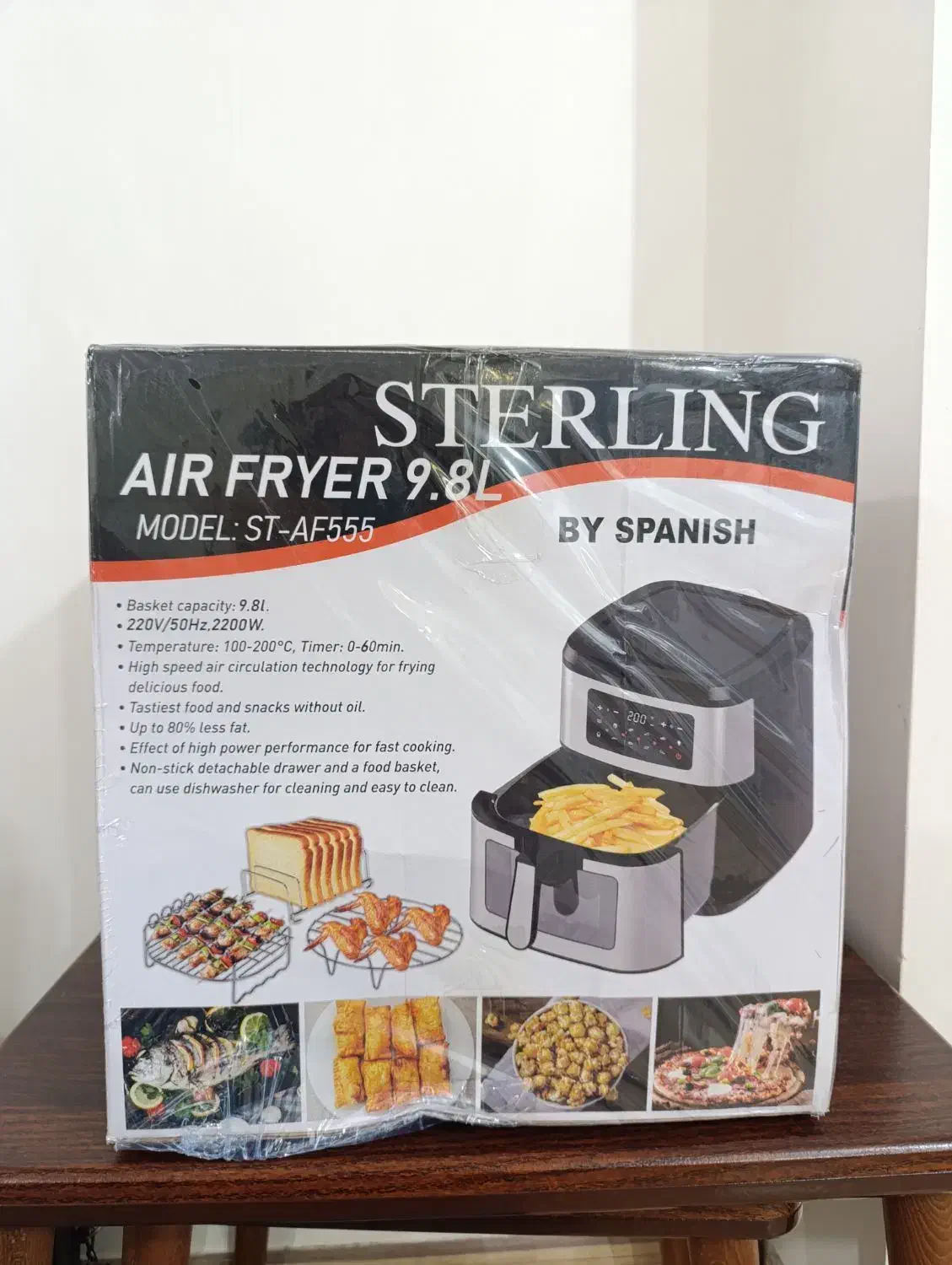 سرخ کن و هوا پز بدون روغن|اجاق گاز و لوازم برقی پختوپز|برازجان, |دیوار