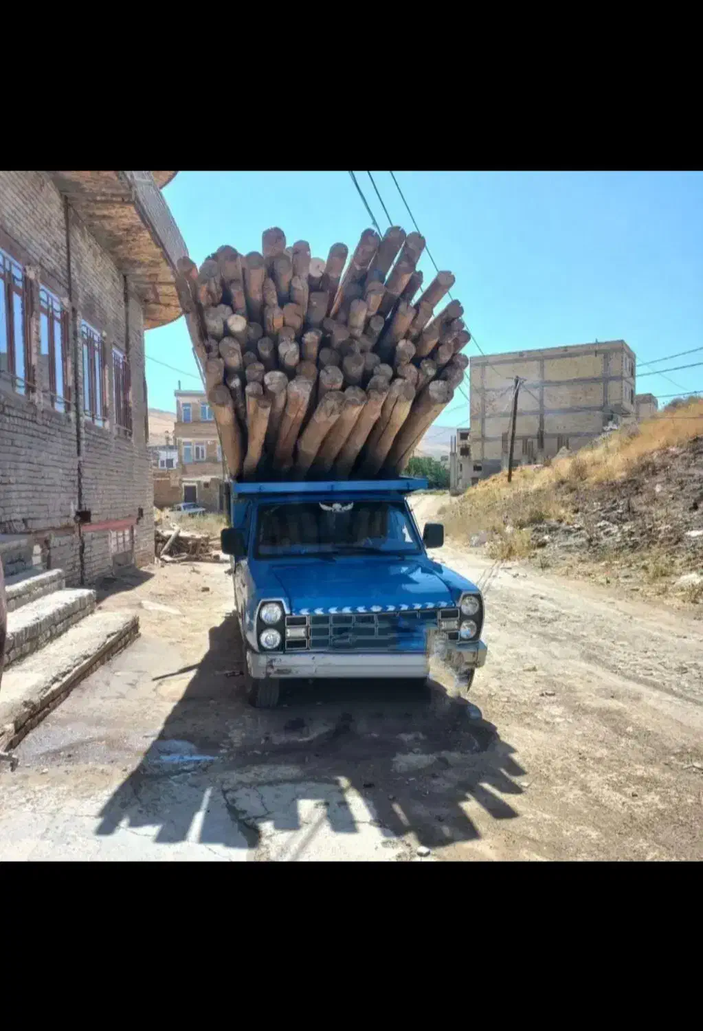 اسقف در اومده خریدچوب سقفی یاهمون دام تیری|خدمات باغبانی و درختکاری|ایجرود, |دیوار