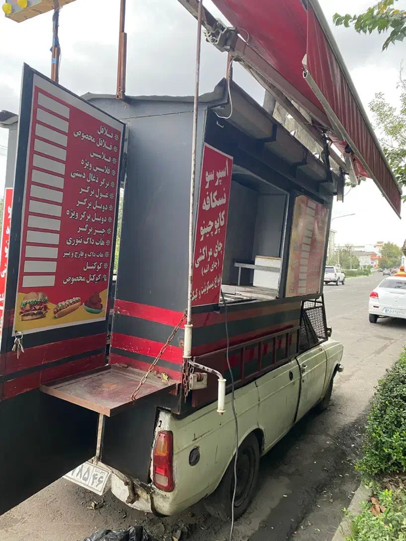 ماشین فست فودی سیار|خودرو سواری و وانت|رشت, چمارسرا|دیوار