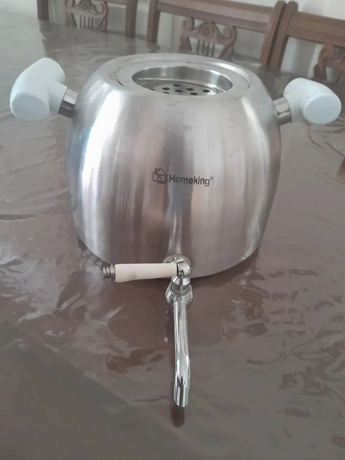 کتری استیل هوم کینگ|قوری، کتری، قهوه‌ساز دستی|اصفهان, لنبان|دیوار