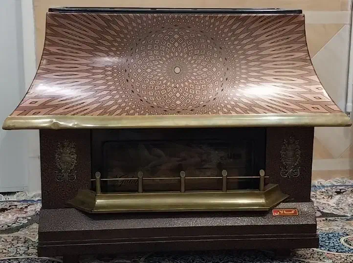 بخاری گازی شومینه ای گالان|بخاری، هیتر، شومینه|اندیمشک, |دیوار