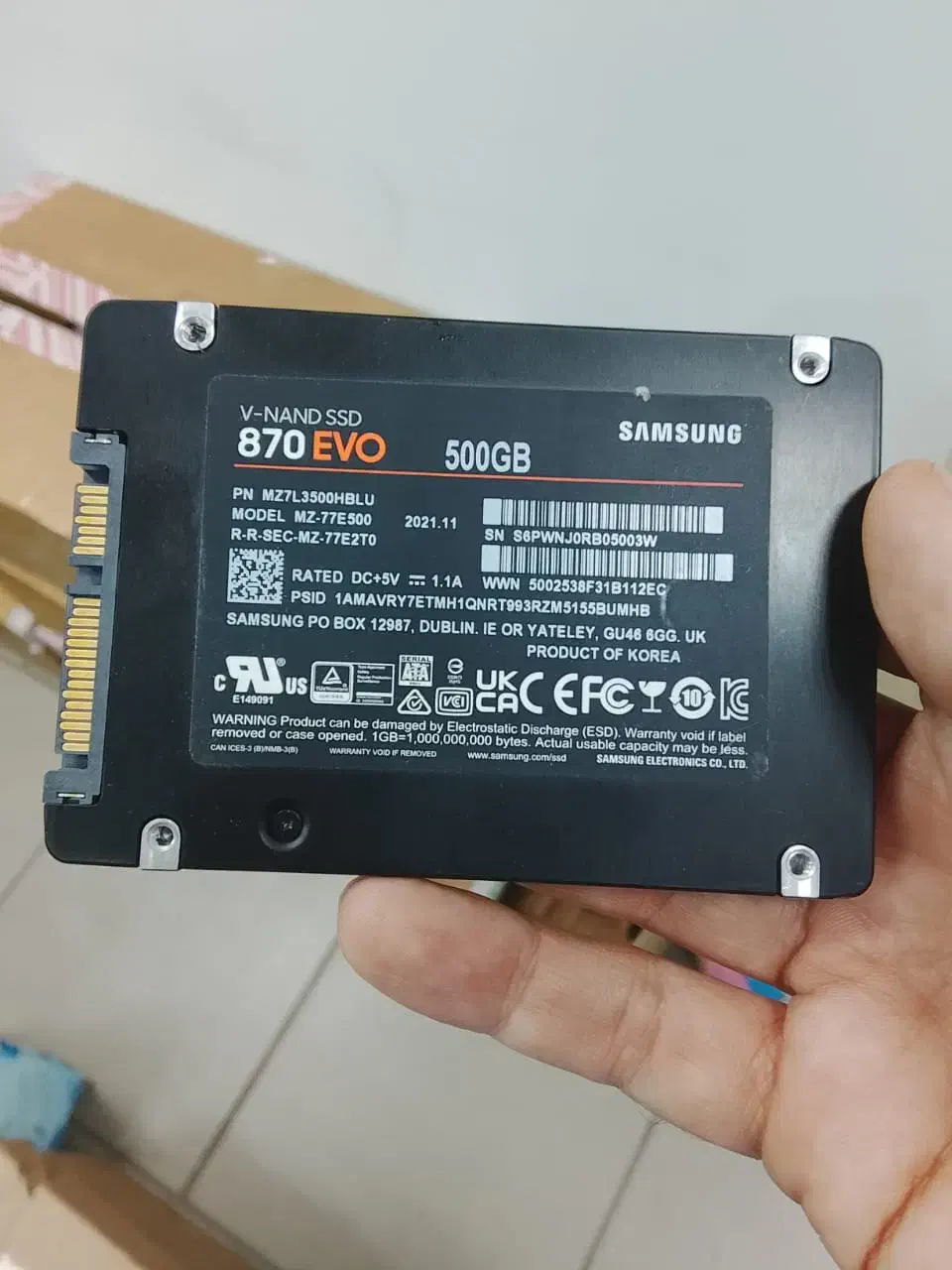 انواع هارد استوک اورجینال|قطعات و لوازم جانبی رایانه|تهران, پاسداران|دیوار