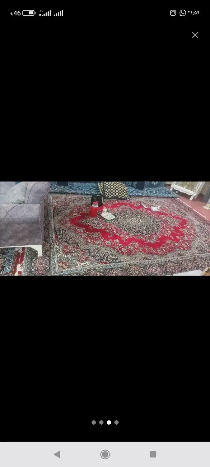 قالی|فرش|اهواز, کمپلو جنوبی|دیوار