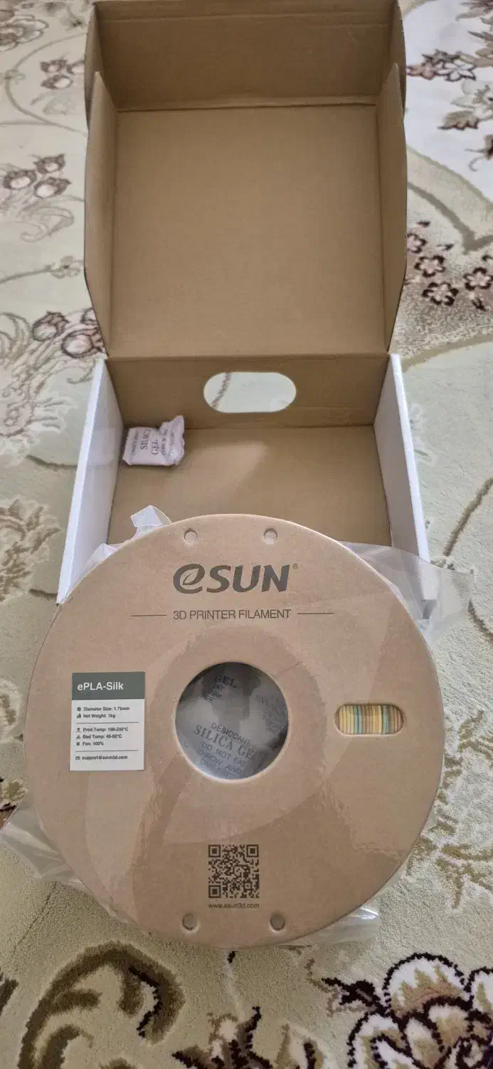 فیلامنت ابریشمی ایسان eSUN PLA Silk هفت رنگ|پرینتر، اسکنر، کپی، فکس|قم, دورشهر|دیوار