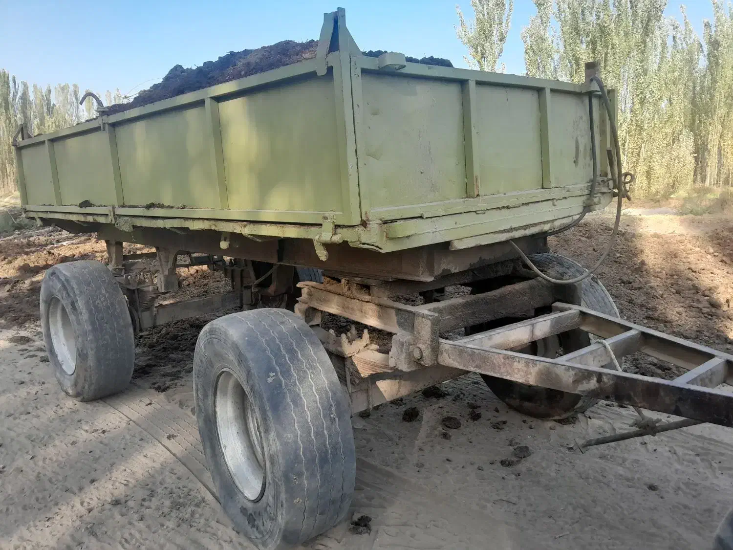 تریلی تراکتور ،جک دار|ماشین‌آلات صنعتی|نوشین شهر, |دیوار