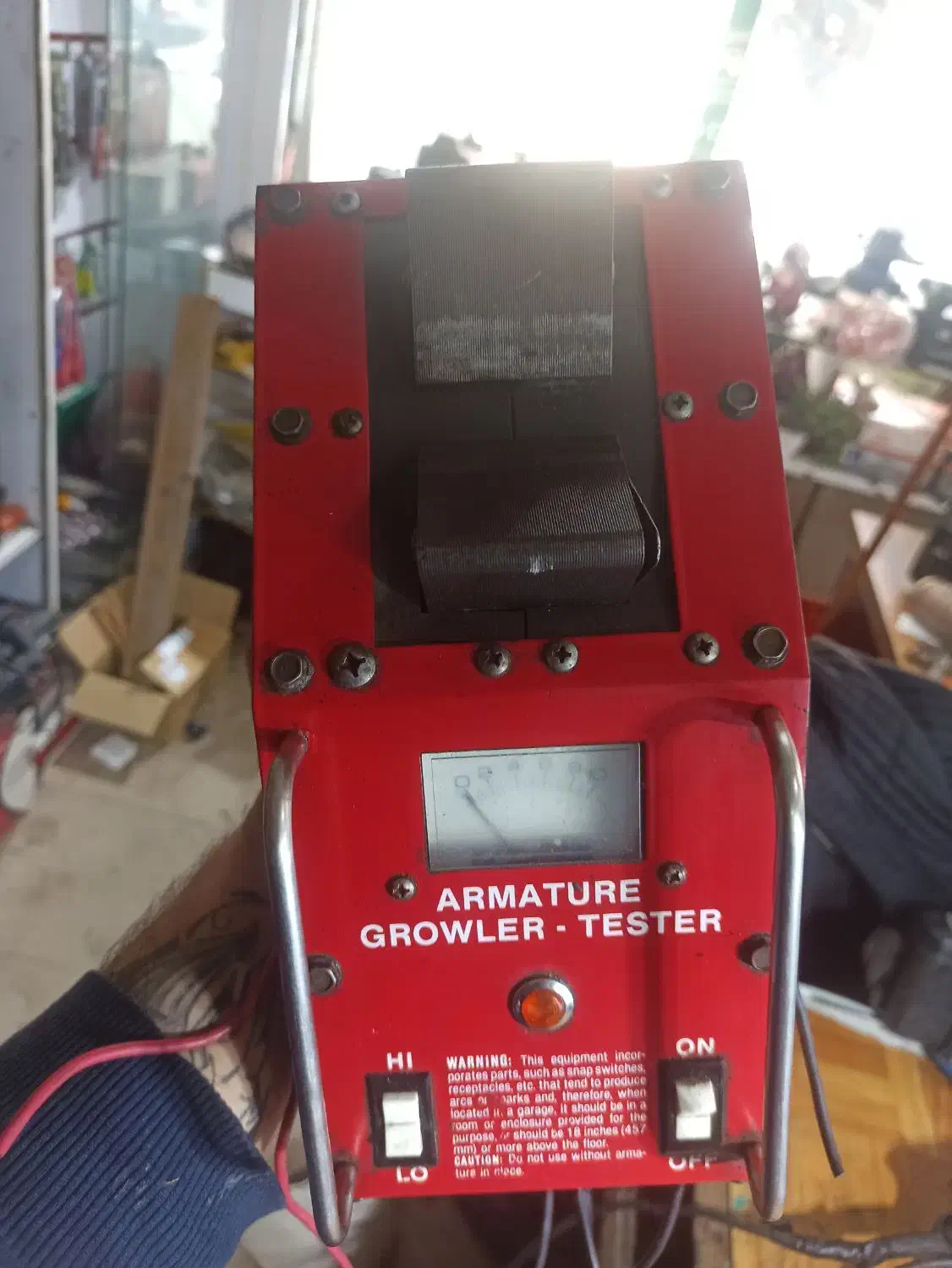 میگر تست آرمیچر|ابزارآلات|اهواز, باغ شیخ|دیوار