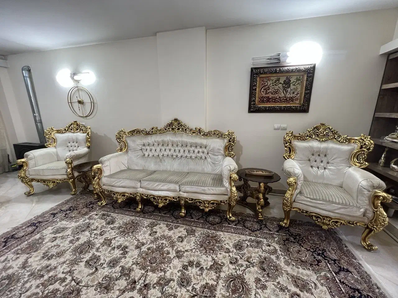 مبل سلطنتی و ویترین|مبلمان خانگی و میز عسلی|صباشهر, |دیوار