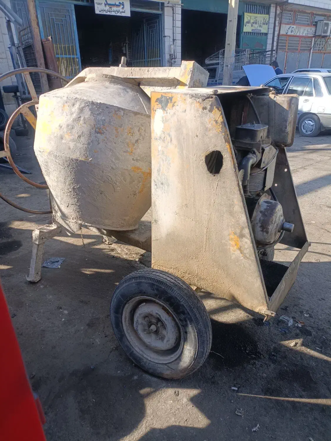 میکسر خلاطه بتن موتور تازه تعمیر|ماشین‌آلات صنعتی|شهرکرد, |دیوار