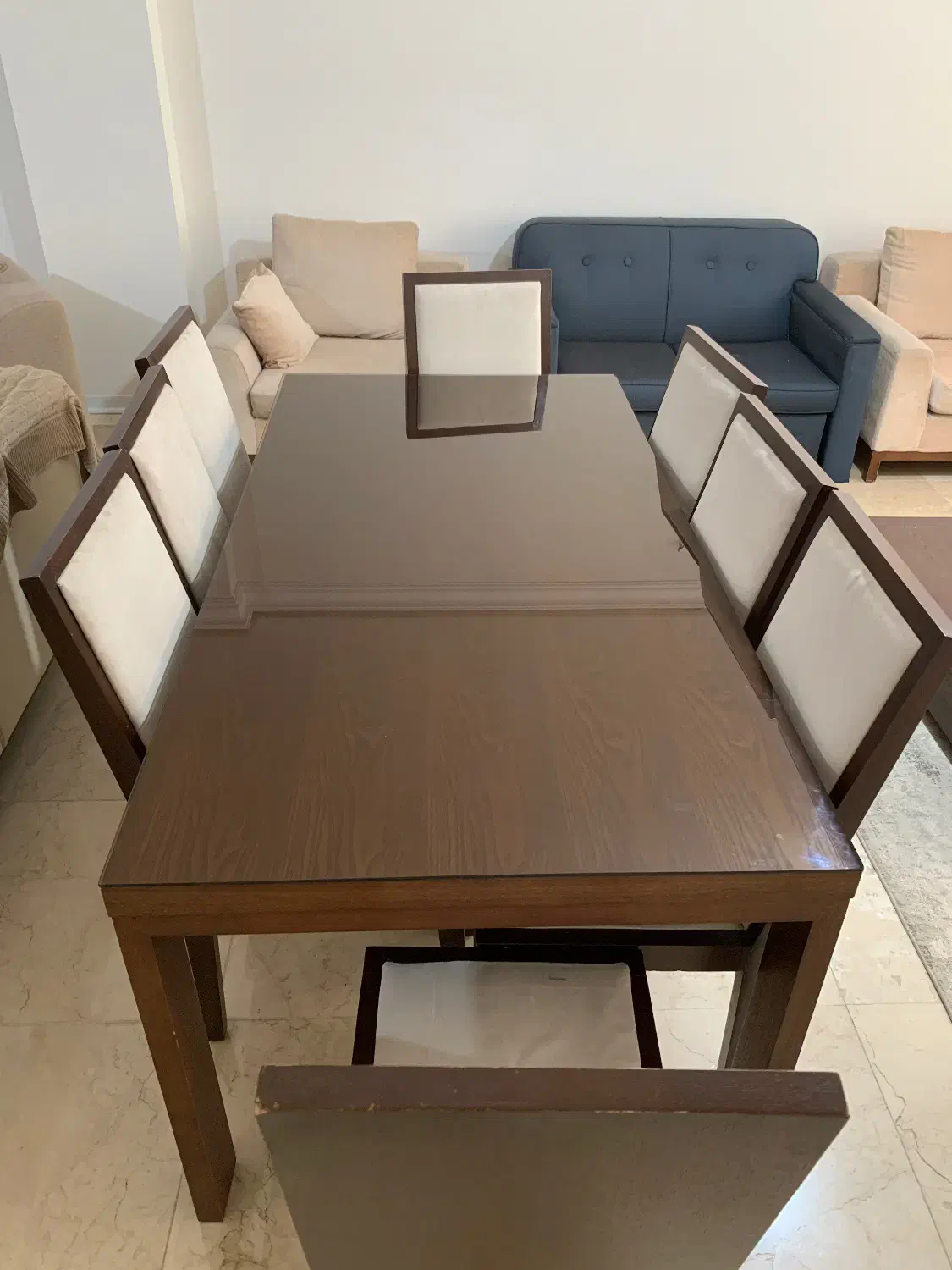 میز نهار خوری ۸ نفره|میز و صندلی غذاخوری|تهران, شهرک چیتگر|دیوار