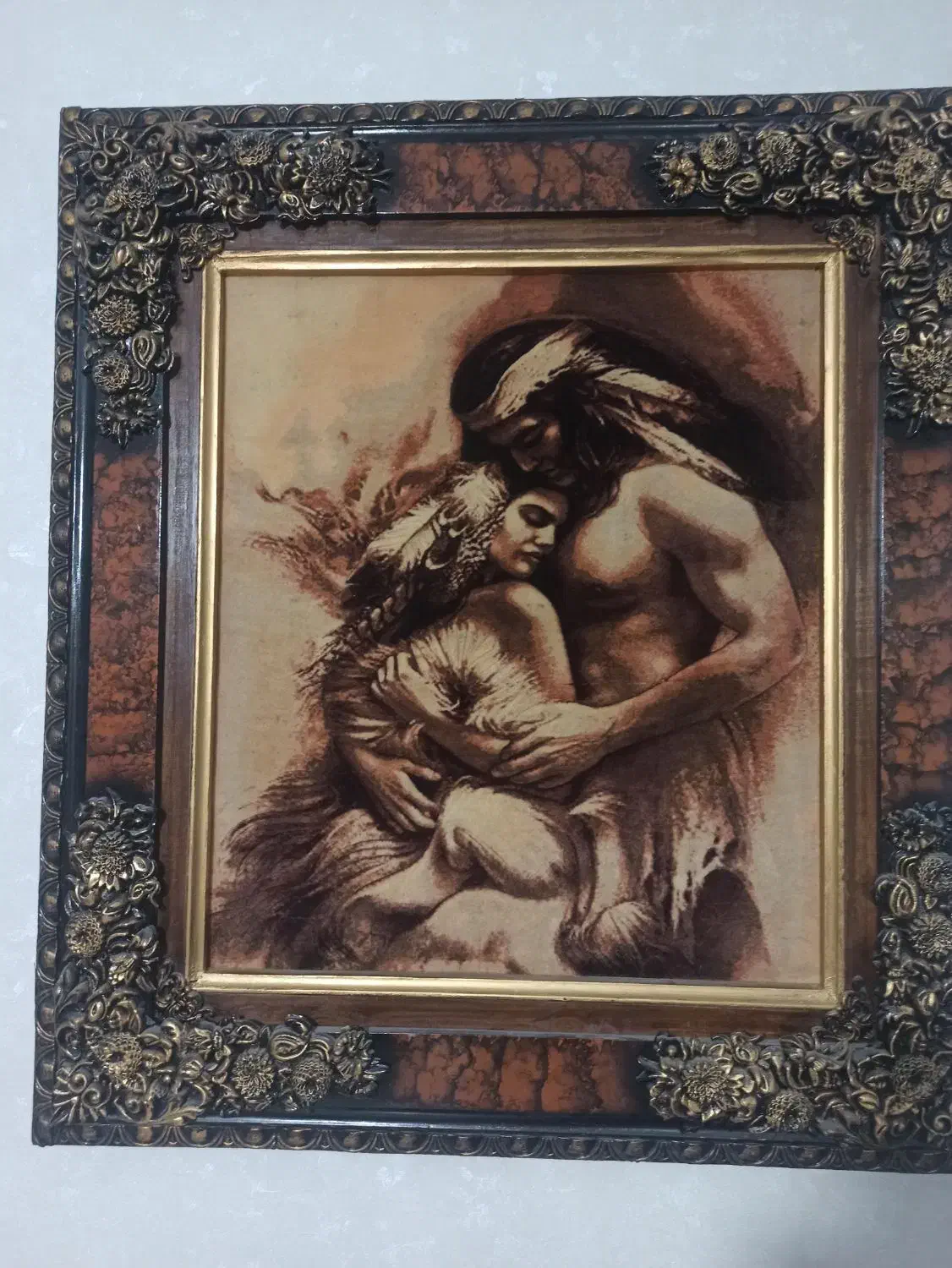 تابلو فرش|تابلو فرش|رشت, کاکتوس|دیوار