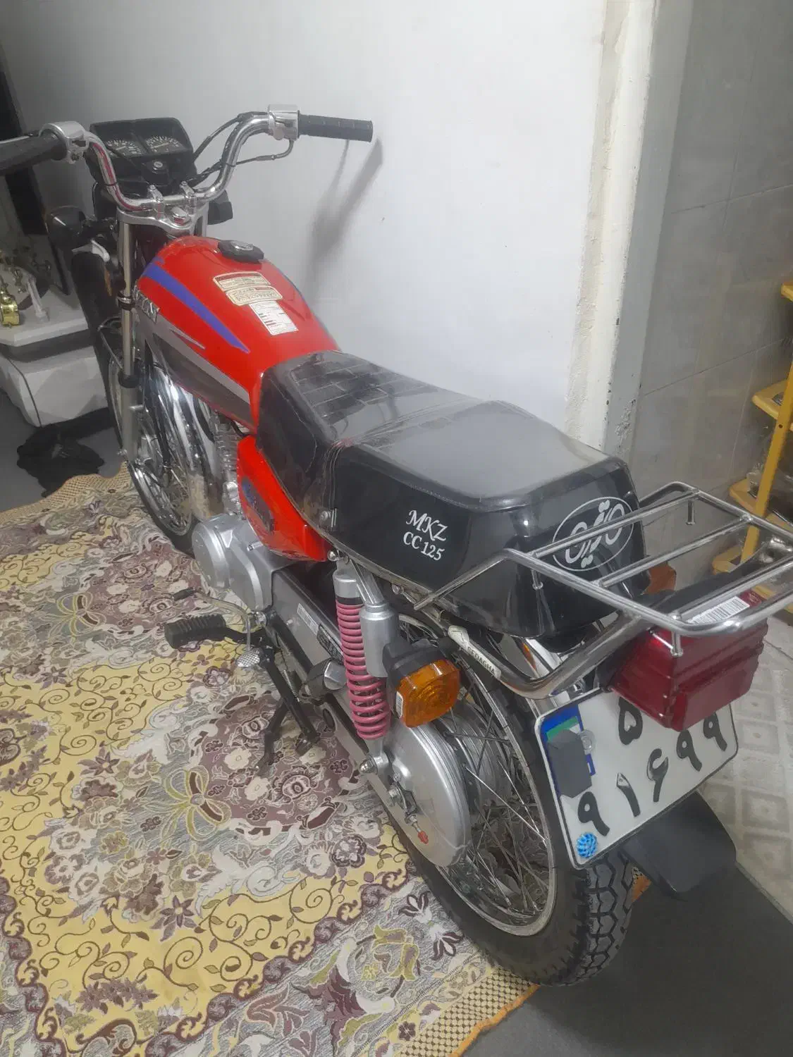 موتور ساوین ۱۲۵ کاربراتوری|موتورسیکلت|کرمانشاه, |دیوار