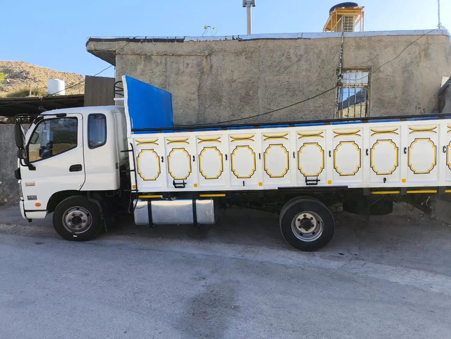 خاور الوند 8500 مدل 1400|خودرو سنگین|کنار تخته و کمار, |دیوار