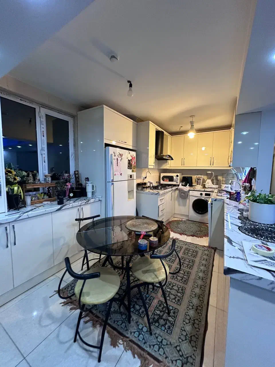 اجاره واحد۱۳۰متری۳خواب خوشنقشه نورگیر کوهک