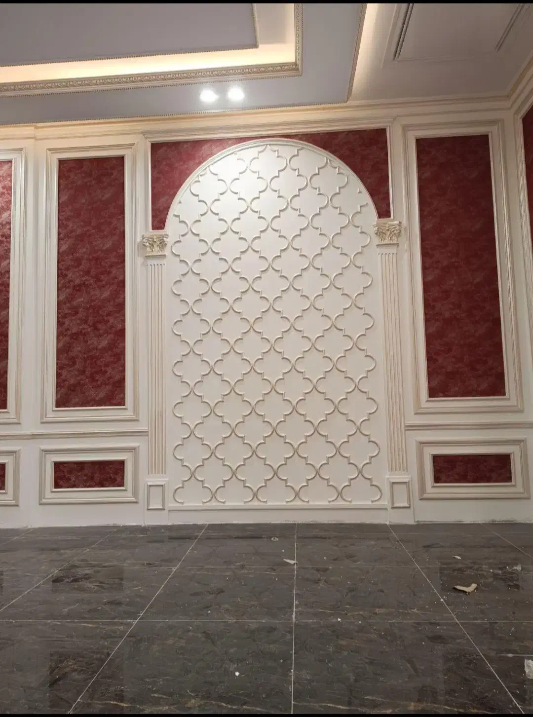 کناف سقف کاذب وگچبری پیش ساخته|خدمات پیشه و مهارت|کرج, گلشهر|دیوار