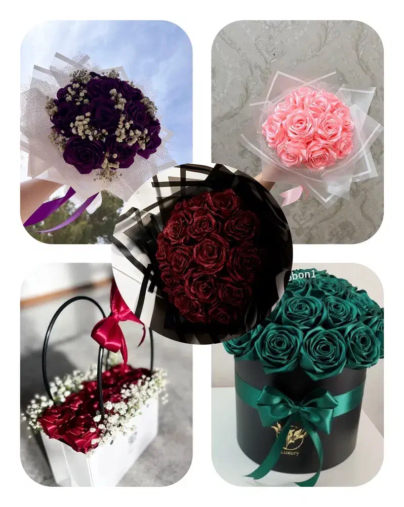 گل ربانی|گل مصنوعی|تربت‌حیدریه, بالا ولایت|دیوار