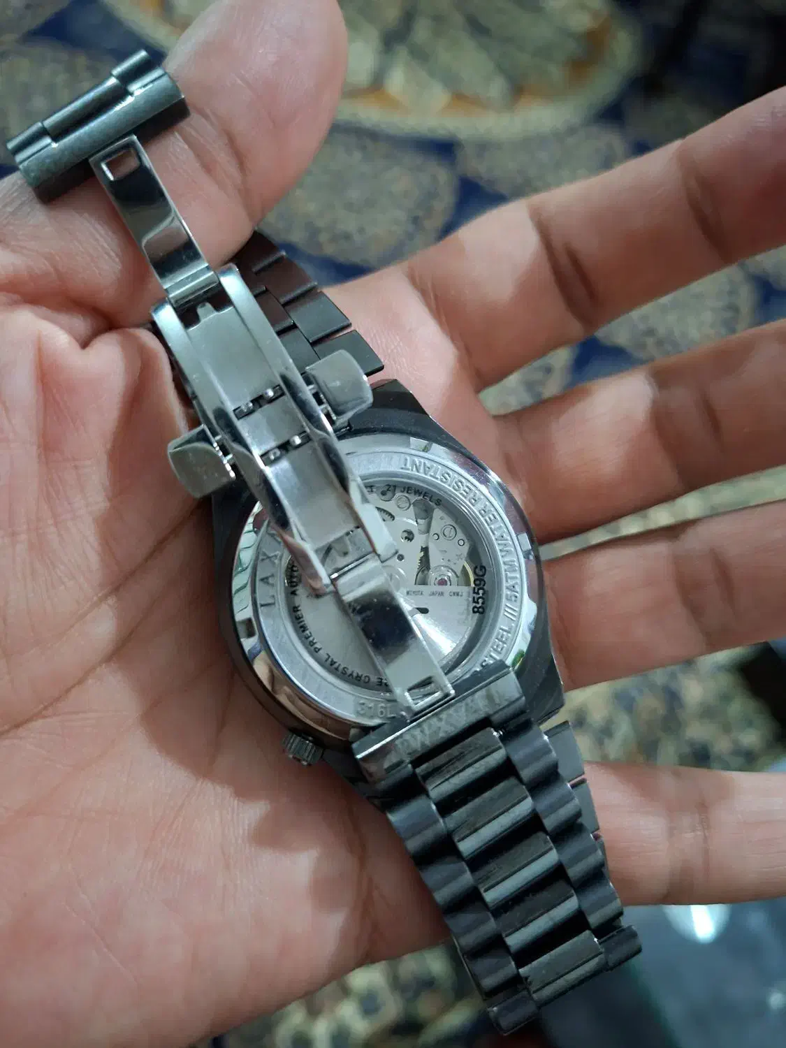 ساعت مچی اتوماتیک برند LAXMI اصل ژاپن|ساعت|بندر ماهشهر, |دیوار