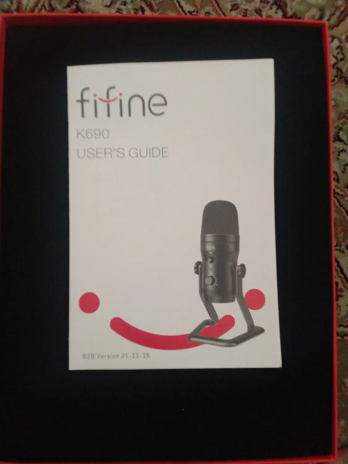 میکروفن fifine k690|قطعات و لوازم جانبی رایانه|تهران, دولتآباد|دیوار
