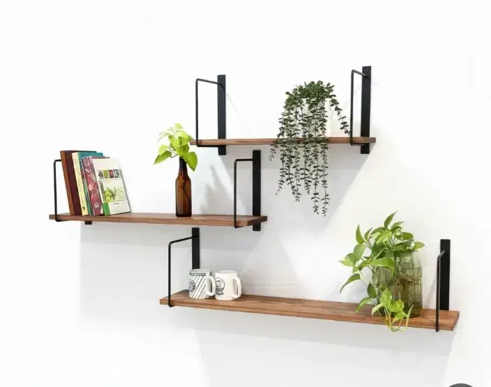 شلف چوبی|کتابخانه، شلف، قفسه‌های دیواری|لنگرود, |دیوار