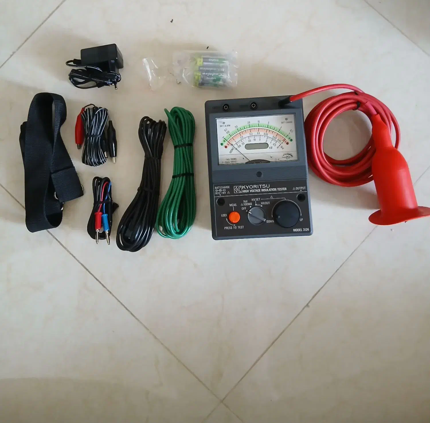 میگر 3124 مقاومت عایقی کیوریتسو ژاپن 10KV|ابزارآلات|تهران, امامت|دیوار