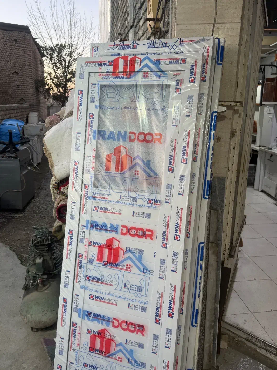 درب یو پی وی سی|لوازم حمام|آق قلا, |دیوار