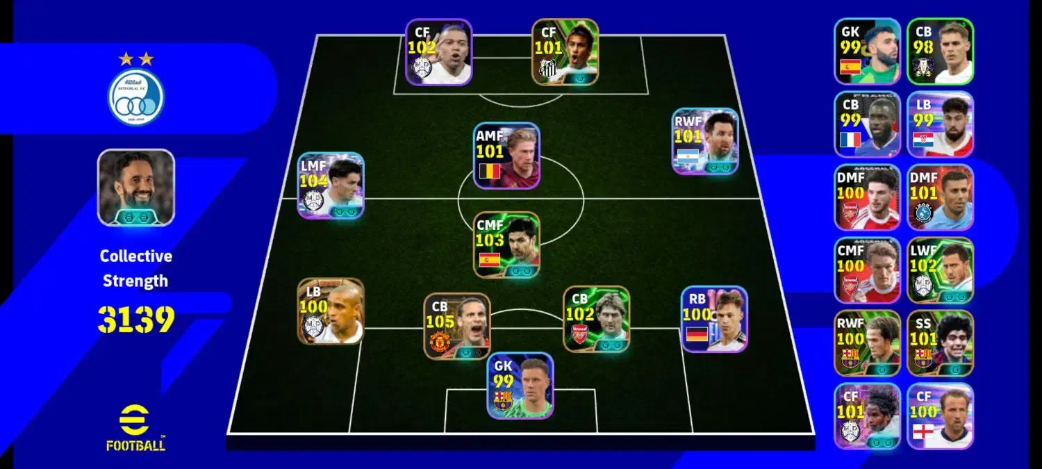 اکانت efootball|کنسول، بازی ویدئویی و آنلاین|کرج, محمد آباد|دیوار