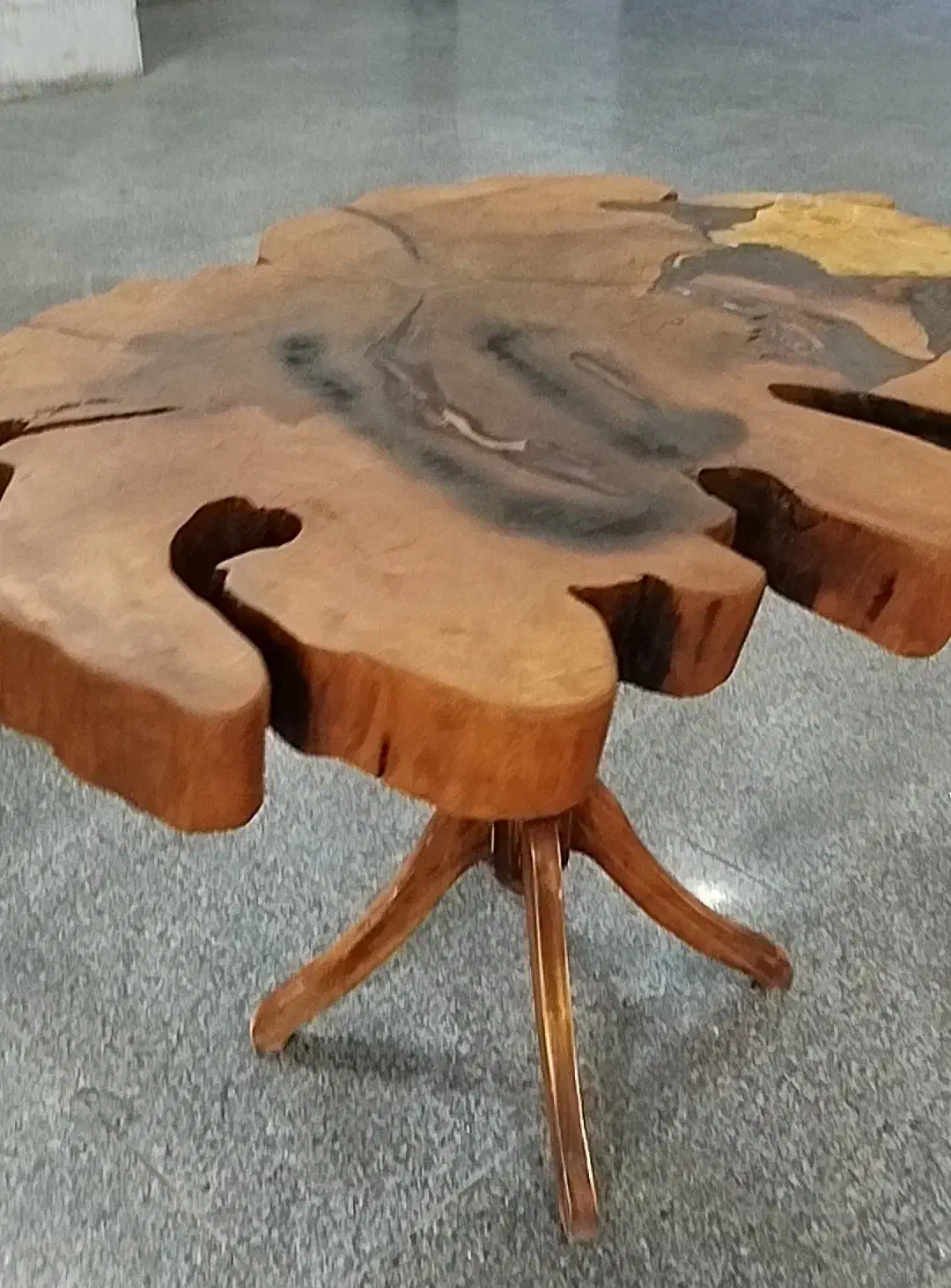 میز نهار خوری رستیک|میز و صندلی غذاخوری|اندیشه, اندیشه فاز ۴|دیوار