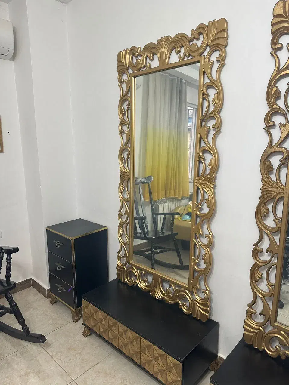 آینه و کشو|مبلمان خانگی و میز عسلی|فومن, |دیوار