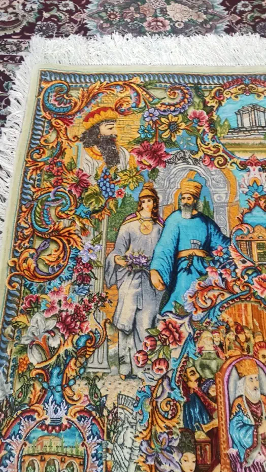 تابلو فرش دست باف سلاطین|تابلو فرش|کرج, عظیمیه|دیوار