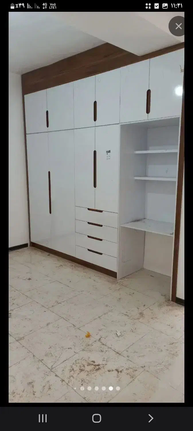 کابینت و کمد دیواری مدرن  نو کلاسیک|کتابخانه، شلف، قفسه‌های دیواری|سلطانیه, |دیوار