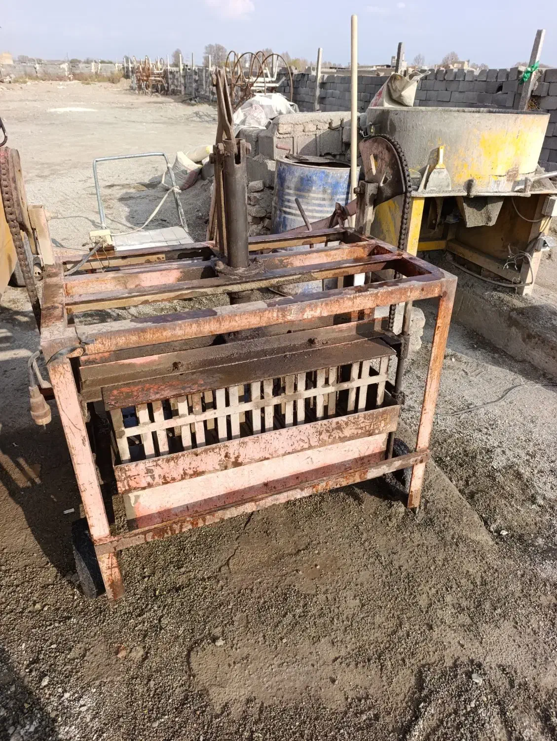 دستگاه بلوک تیغه 10|ماشین‌آلات صنعتی|پیشوا, |دیوار