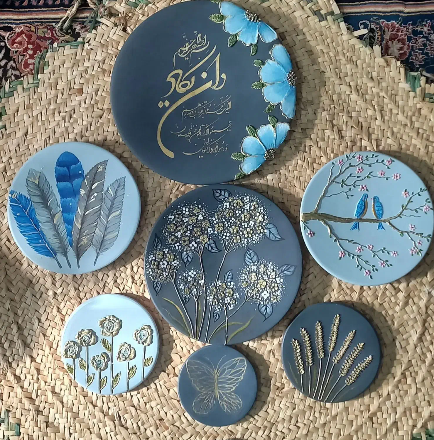 دیوارکوب سفالی|صنایع دستی و سایر لوازم تزئینی|اندیمشک, |دیوار