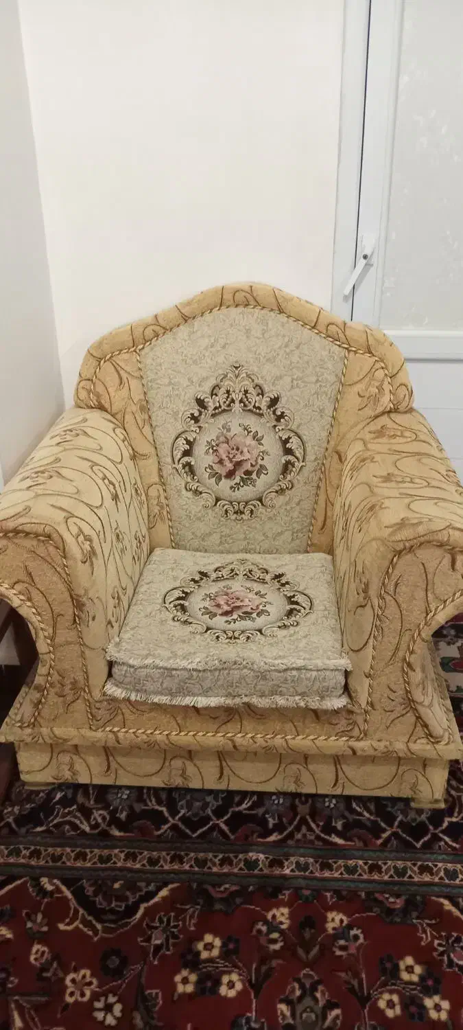 مبل راحتی ۷نفره|مبلمان خانگی و میز عسلی|آذرشهر, |دیوار