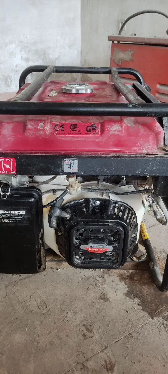 موتور برق بنزینی هشت‌ و نیم کیلو وات|ماشین‌آلات صنعتی|جهرم, |دیوار