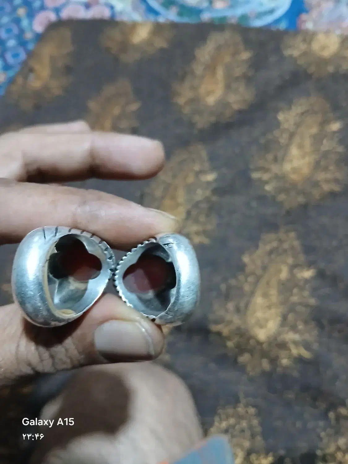 انگشترمردانه نقره.|کلکسیون اشیاء عتیقه|نیمروز, |دیوار