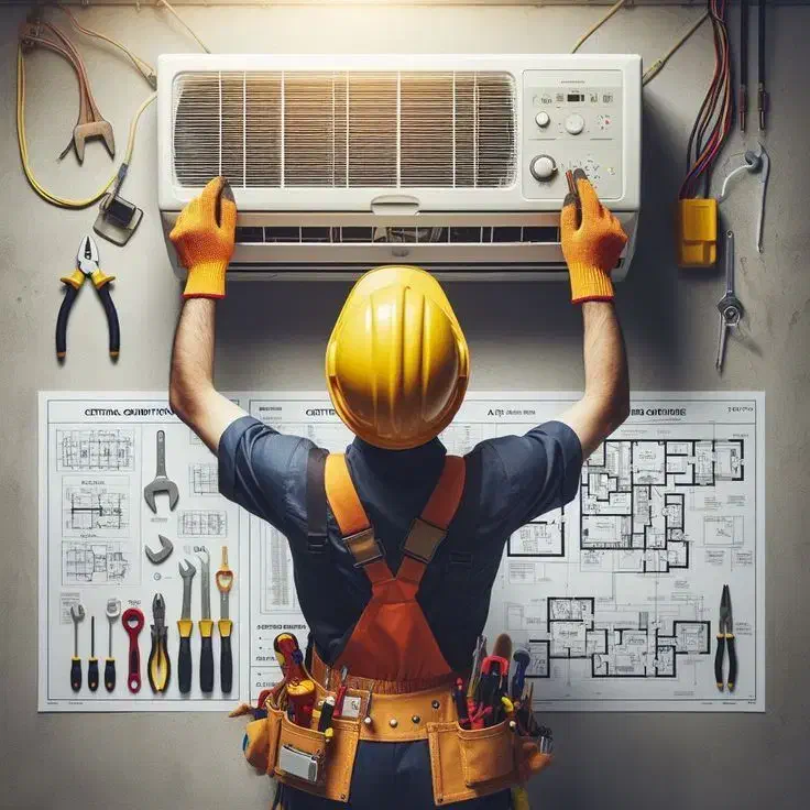 نصب و تعمیر کولرگازی|خدمات پیشه و مهارت|میاندوآب, |دیوار