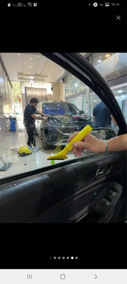 نصب شیشه دودی نانو تیتانیوم یولارسفارش دبی ال|خدمات موتور و ماشین|شیراز, باغ تخت|دیوار