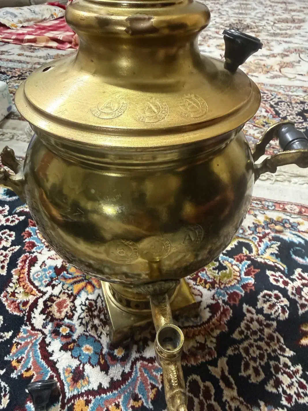 سماور زغالی عتیقه|کلکسیون اشیاء عتیقه|مشهد, چهنو|دیوار