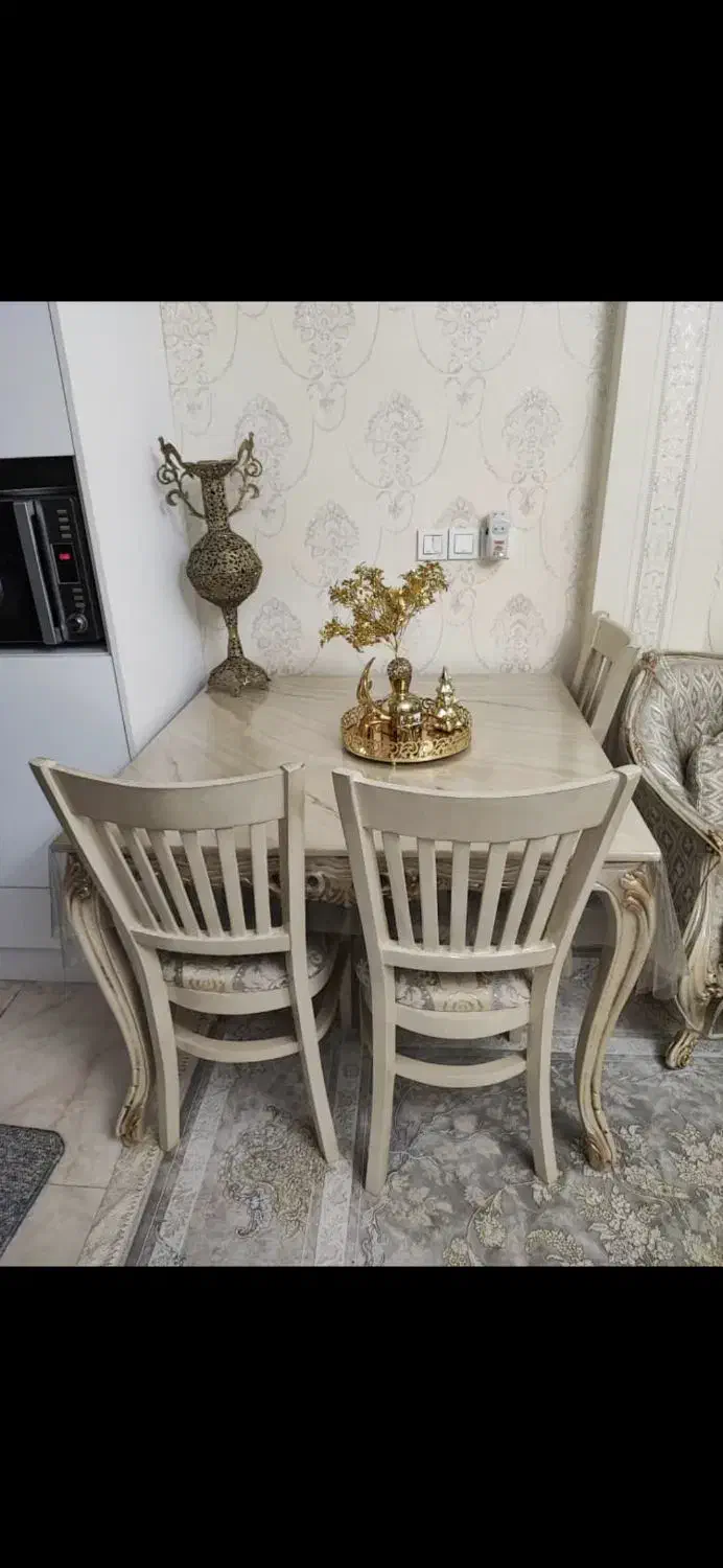 میز غذاخوری چهارنفره|میز و صندلی غذاخوری|تهران, افسریه جنوبی|دیوار