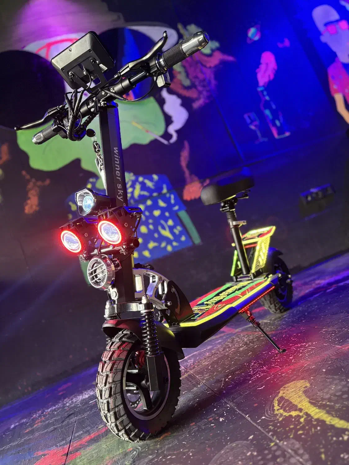 اسکوتر برقی فول winner sky W5 RGB|دوچرخه، اسکیت، اسکوتر|شیراز, سینما سعدی|دیوار