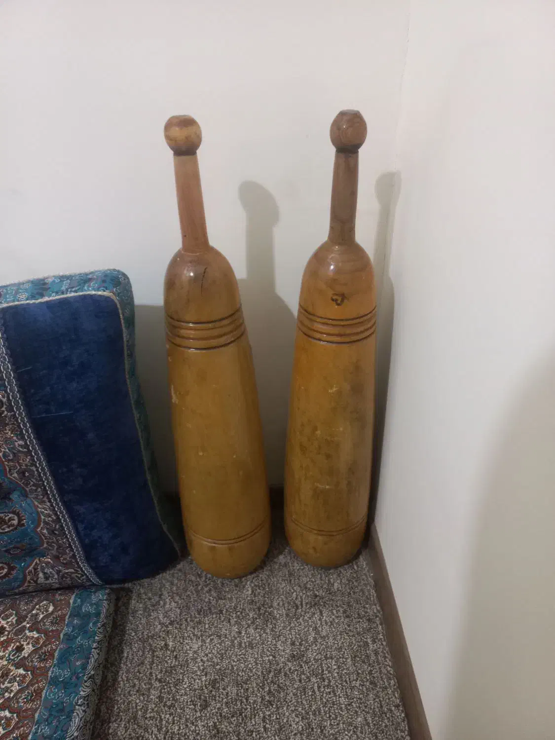 میل باستانی  ۱۲ کیلویی چوب گردو|تجهیزات ورزشی|کرج, شهرک علی ابن ابیطالب (کوثر)|دیوار