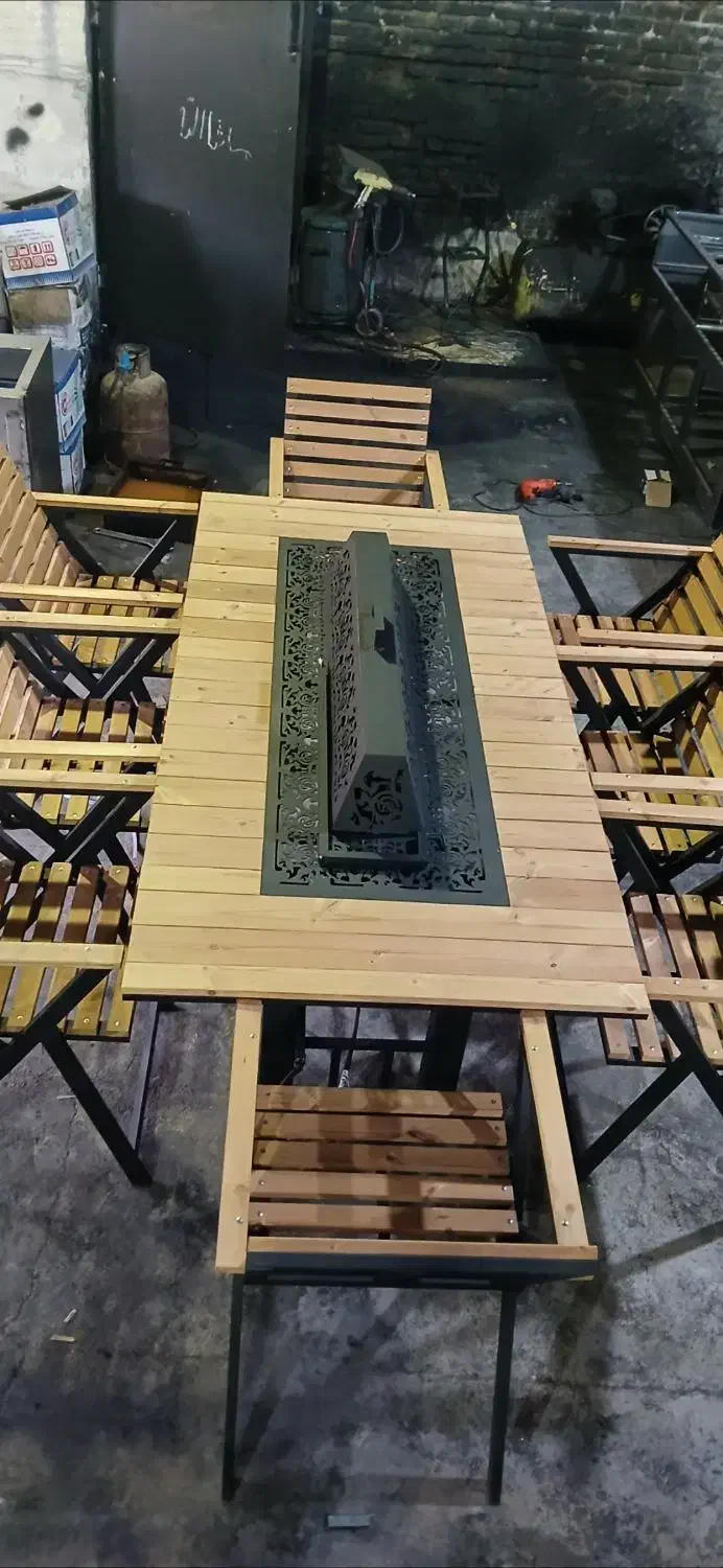 بآربیکیو آتشدان مسطتیل در ابعاد سفارشی|اجاق گاز و لوازم برقی پخت‌وپز|تهران, شوش|دیوار