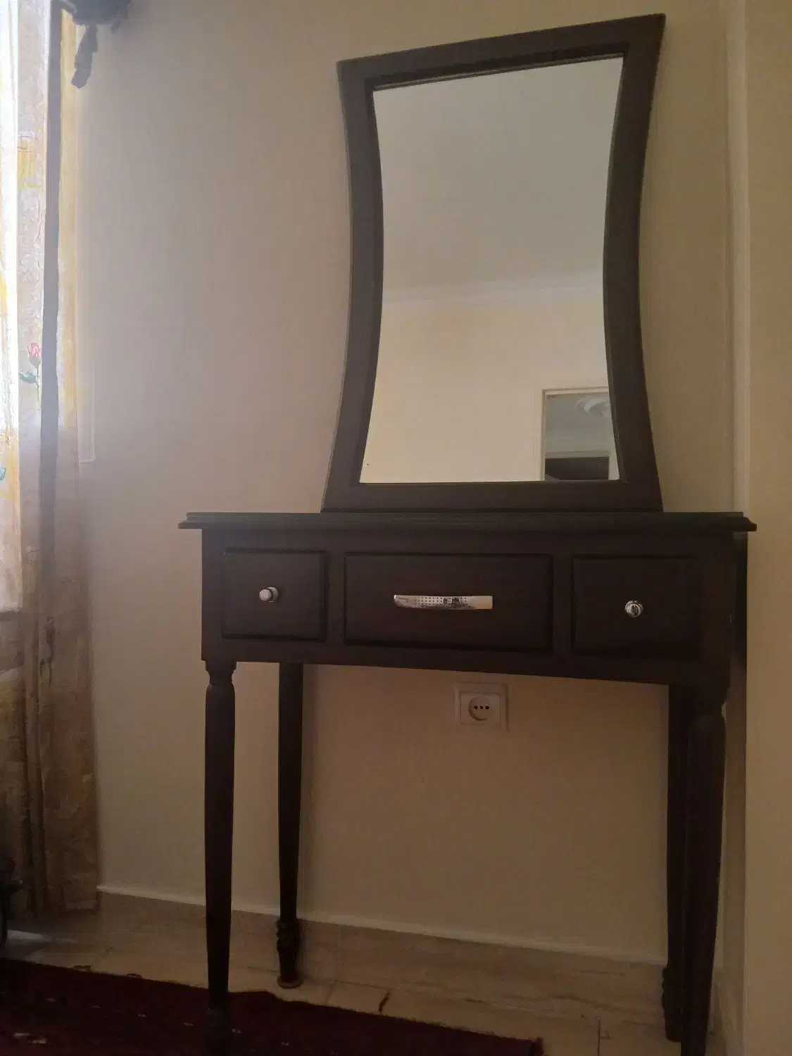 میز کنسول و آرایشی همراه آینه|بوفه، ویترین، کنسول|پردیس, فاز ۲|دیوار