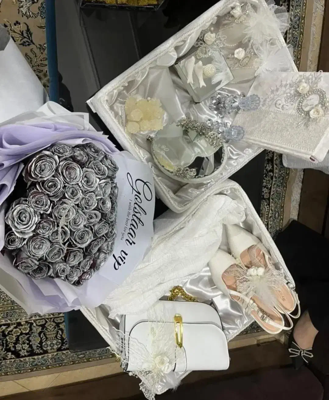 باکس عروس و بله برون  (نامزدی،یلدایی)|صنایع دستی و سایر لوازم تزئینی|تهران, خلیج فارس|دیوار