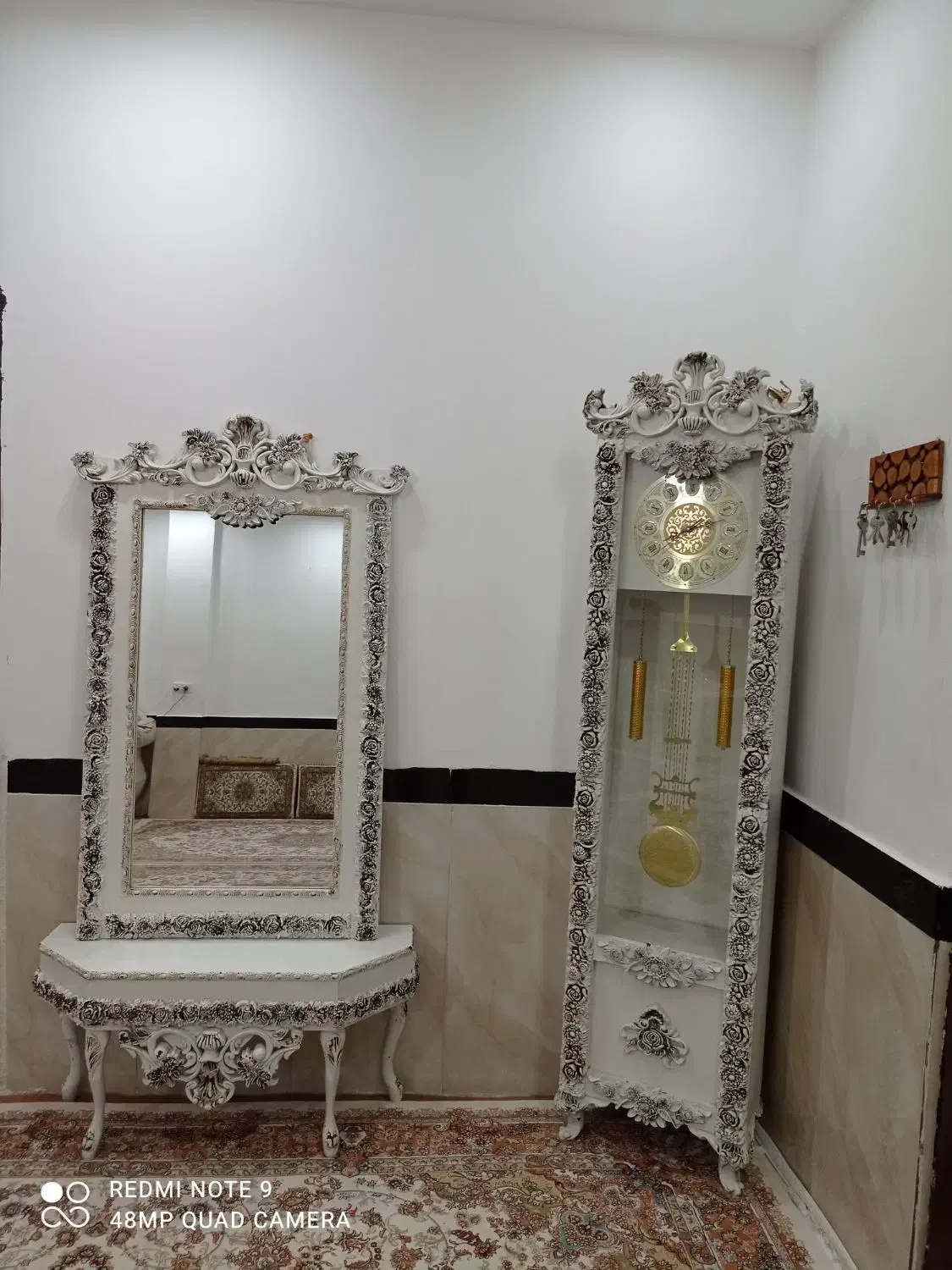 آیینه و ساعت|بوفه، ویترین، کنسول|سنندج, |دیوار