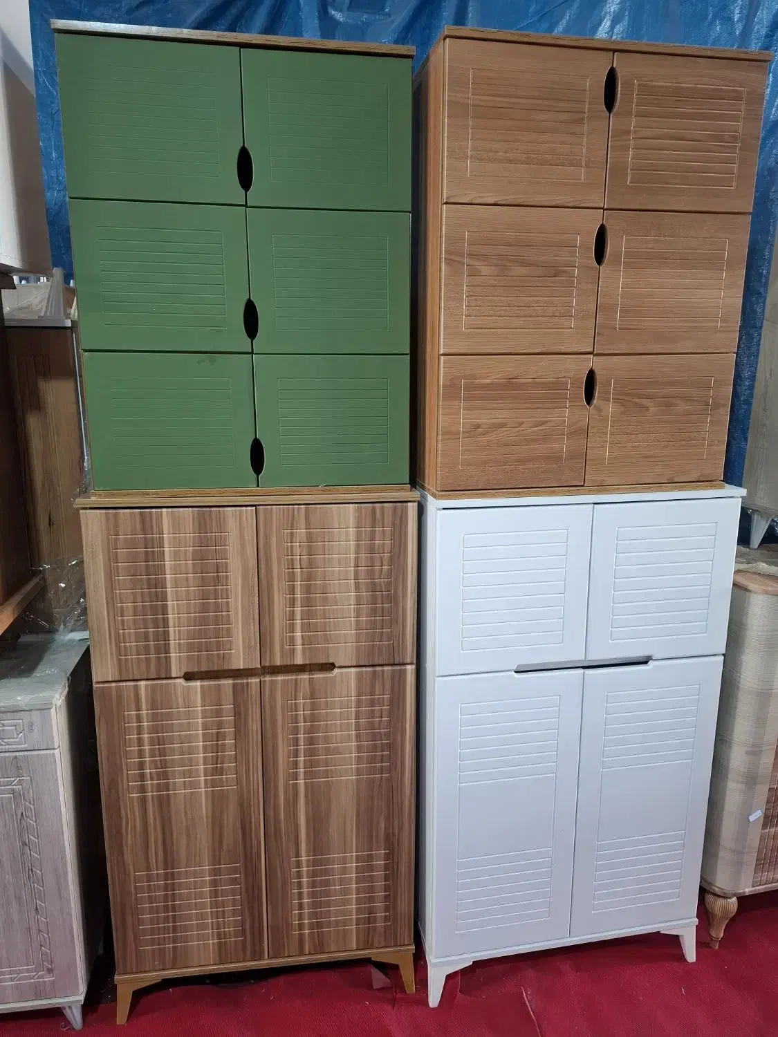 ۱۸خانه جاکفشی. ست جاکفشی ۱۸|جاکفشی، کمد، دراور|خرم‌آباد, |دیوار