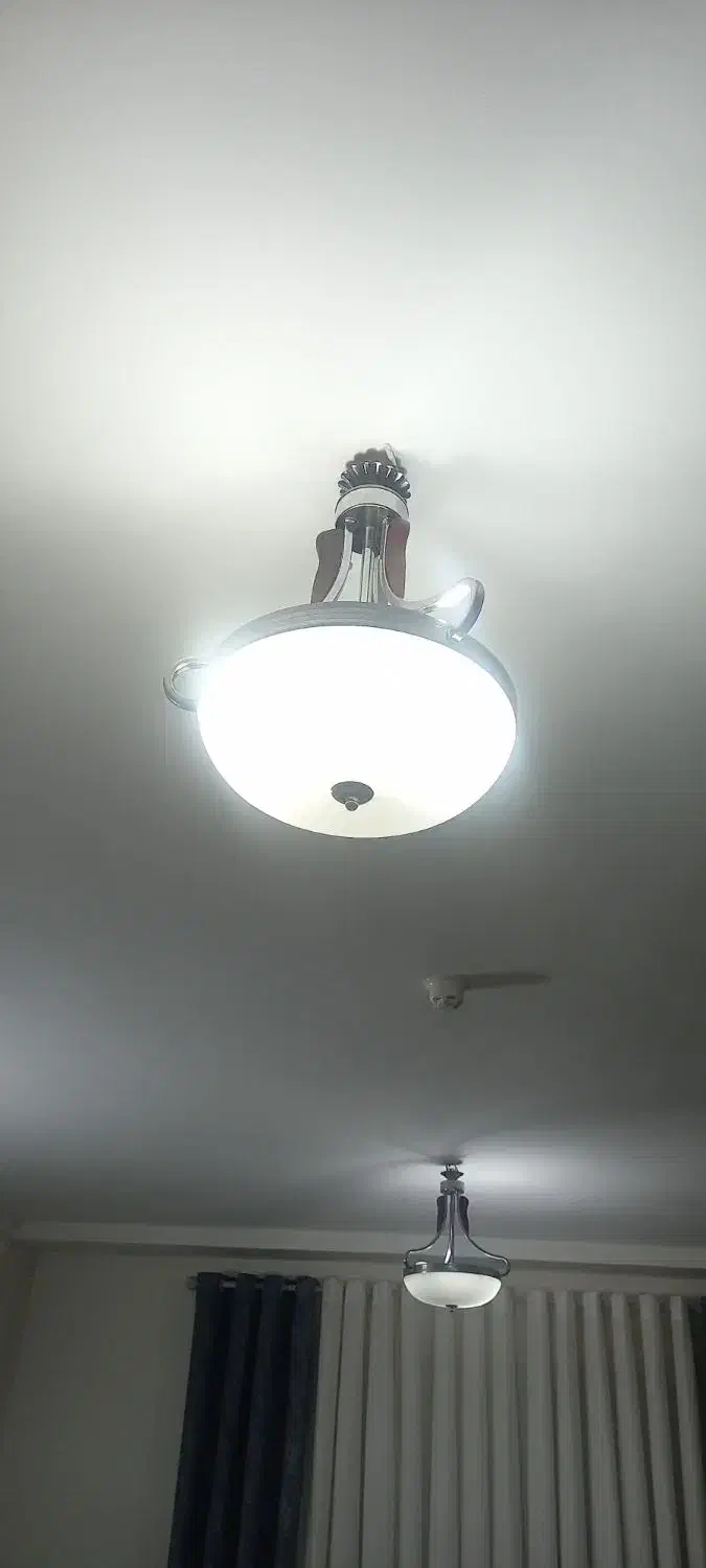 ۲ عدد لوستر سه تایی|لوستر و چراغ آویز|گرگان, |دیوار