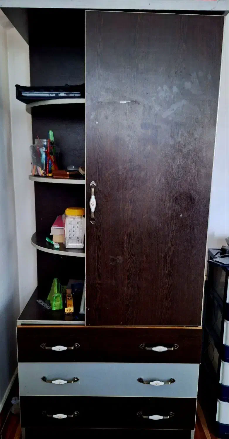 کمد نوجوان|جاکفشی، کمد، دراور|شلمان, |دیوار